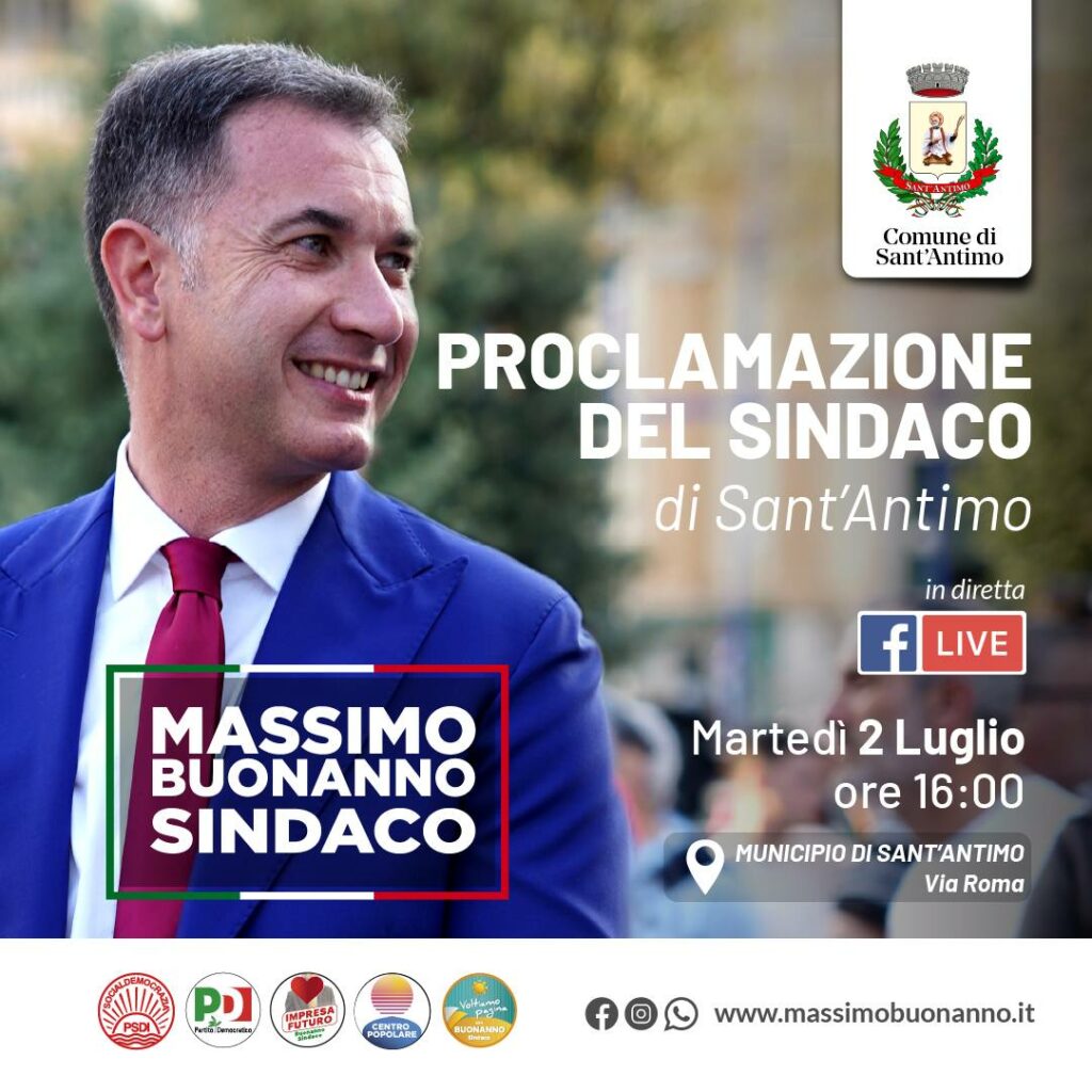 Proclamazione del Sindaco di Sant’Antimo